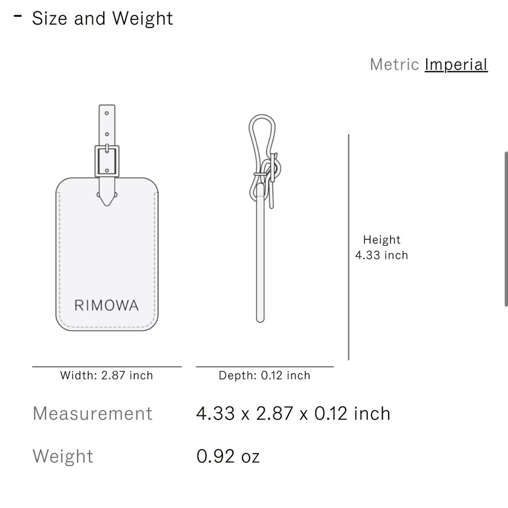 NIB Rimowa Address Tag Rose Pink - Picture 6 of 10